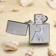 Bật Lửa Zippo Khắc Đồng Tâm Ốp Thần Rừng Hưu