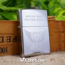 bật lửa zippo khắc hình bao  jet - Mã SP: ZPC1444