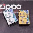 Bật Lửa Zippo Khắc Hình Chú Mèo Thần Tài May Mắn Khảm Trai vàng
