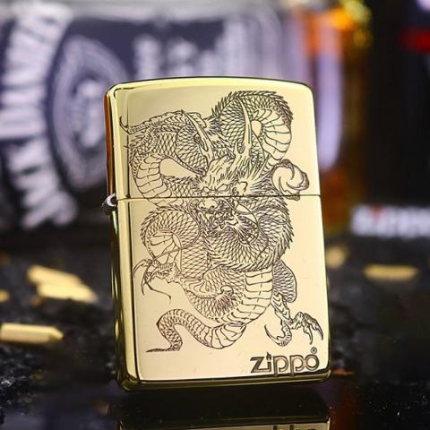 Bật Lửa Zippo Khắc Thủ Thiên Cung Long