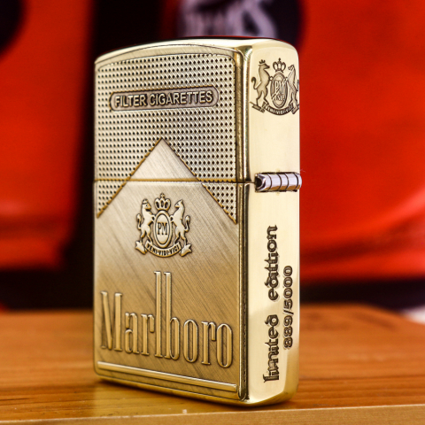 Bật Lửa Zippo Khắc Thương Hiệu Marlboro