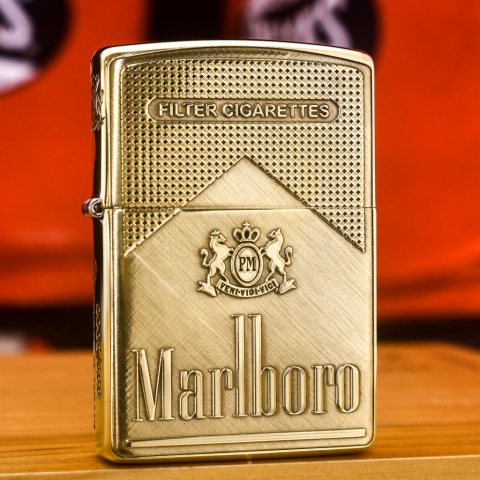 Bật Lửa Zippo Khắc Thương Hiệu Marlboro