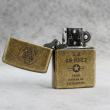 Bật Lửa Zippo Mạ Antique Brass Khắc Huy Hiệu Quân đội Hoa Kỳ U.S Air Force