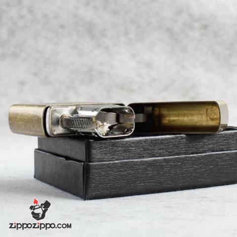 Bật Lửa Zippo Mạ Antique Brass Khắc Huy Hiệu Quân đội Hoa Kỳ U.S Air Force