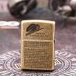 Bật Lửa Zippo Mạ Antique Brass Khắc The Expendables