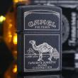 Bật Lửa Zippo Màu Đen Nhám Khắc Camel