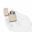 Bật Lửa Zippo Sơn Màu Trắng Kem - SKU 216 – Zippo Cream Matte