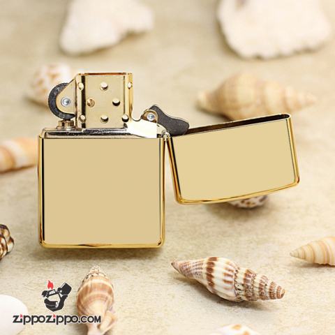 Bật Lửa Zippo Ốp Chuột Vàng May Mắn