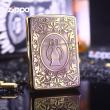 Bật Lửa Zippo Ốp Gỗ Chiếc Đèn Dầu Ma Thuật arabic