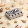 Bật Lửa Zippo Ốp Hình Hộp Sọ Tay