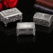 Rương đựng Zippo chạm khắc tinh xảo mạ bạc cổ Ver 1