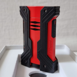 S.T. Dupont Defi XXTREME Lighter, Black and Red 021601 - Mã SP: STDP004