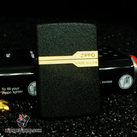 Zippo 236 Đen Nhám Khắc Thiết Kế Cổ Điển