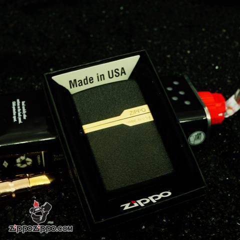 Zippo 236 Đen Nhám Khắc Thiết Kế Cổ Điển