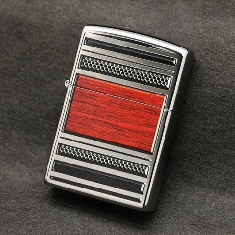 Zippo 28676 – Zippo Tẩu in vân gỗ kẻ ngang