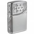 Zippo 29674 – Zippo Armor Multicut Insert Zipper High Polish Chrome