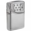 Zippo 29674 – Zippo Armor Multicut Insert Zipper High Polish Chrome