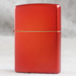 Bật Lửa Zippo Sơn Màu Đỏ Ánh Kim - SKU 49475 – Zippo Metallic Red Zippo - Mã SP: ZPC4036