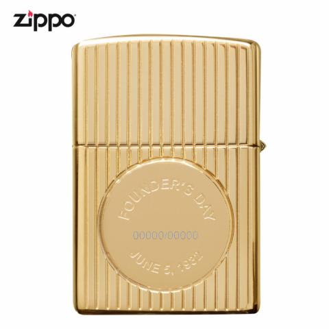 Zippo 49631 – Zippo Phiên Bản Kỷ Niệm Ông Tổ Zippo Mạ Vàng 18K