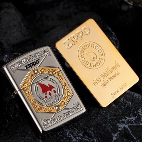 ZIPPO Armor Aniversary Limited 600 Millon Bản Châu Á