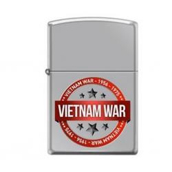 zippo chiến tranh việt nam TRẮNG BÓNG - Mã SP: zpc2022