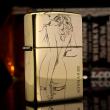 Zippo Chính Hãng Đồng Bóng Khắc Cô Gái Sexy