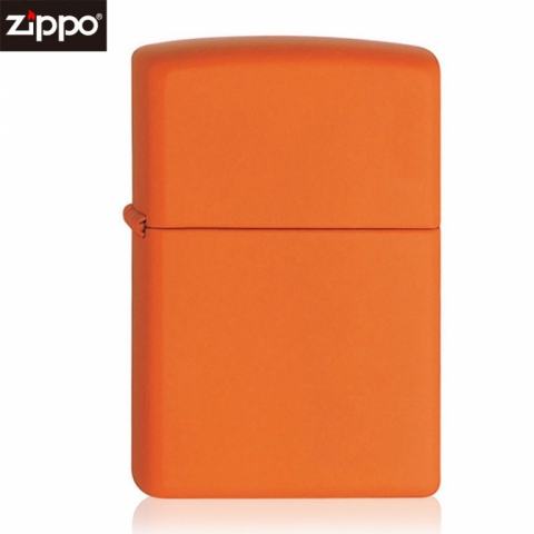 Bật Lửa Zippo Sơn Màu Cam - SKU 231 – Zippo Orange Matte