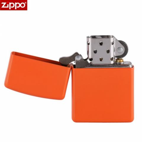 Bật Lửa Zippo Sơn Màu Cam - SKU 231 – Zippo Orange Matte