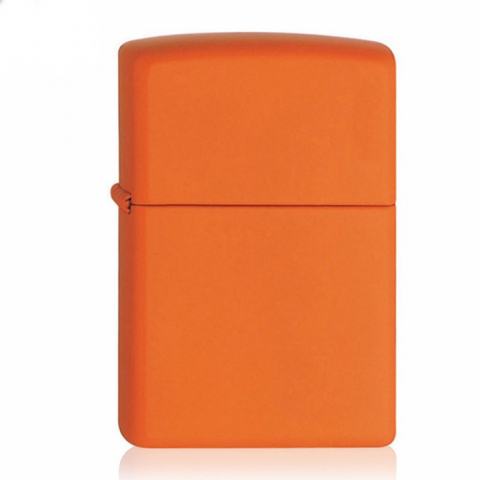 Bật Lửa Zippo Sơn Màu Cam - SKU 231 – Zippo Orange Matte