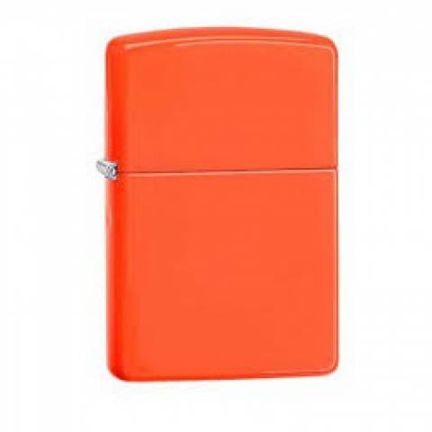 Bật Lửa Zippo Sơn Màu Cam Neon - SKU 28888 – Zippo Neon Orange Matte