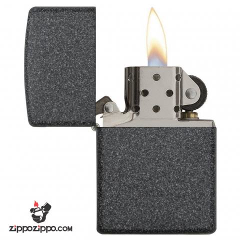 Bật Lửa Zippo Sơn Màu Xám - SKU 211 – Zippo Iron Stone