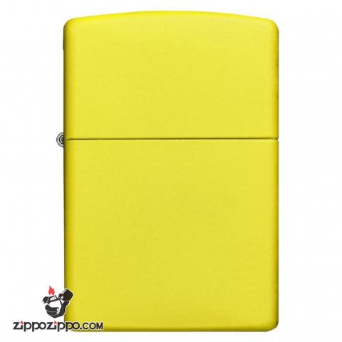 Bật Lửa Zippo Sơn Màu Vàng Chanh - SKU 24839 – Zippo Lemon Matte