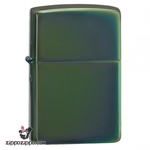 Bật Lửa Zippo Phủ Bóng Màu Xanh Lá - SKU 28129 – Zippo Chameleon