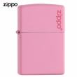 Bật Lửa Zippo Sơn Hồng - Logo Zippo SKU 238ZL – Zippo Pink Matte With Logo