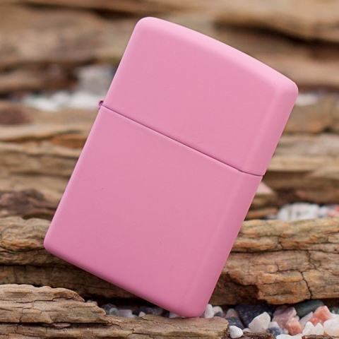 Bật Lửa Zippo Sơn Màu Hồng - SKU 238 – Zippo Pink Matte