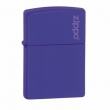 Bật Lửa Zippo Sơn Tĩnh Điện Màu Tím - Logo Zippo SKU 237ZL – Zippo Purple Matte Zippo Logo