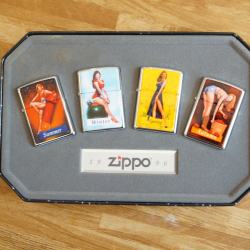 Zippo đời la mã sx 1996 Bộ cô gái 4 mùa - Mã SP: ZPC2270-26