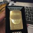 zippo đồng khắc bao  jet 254B