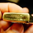 Zippo La mã đồng bóng solid brass1932-1991