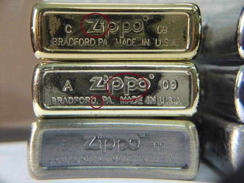 phân biệt Bật lửa zippo thật giả 6