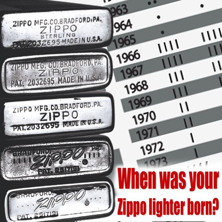 Phân Biệt Mộc Đáy Zippo Qua Các Thời Kỳ 1